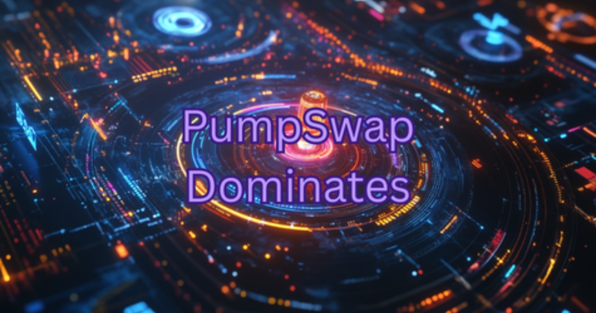 PumpSwap Just Flipped Every Major Solana DEX in 10 Days