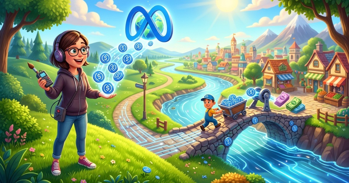 Meta Is Paying Creators in Stablecoins. Spending Them Is Someone Else's Problem