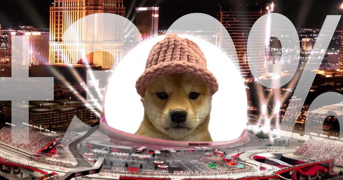 Vegas Sphere Drama Sends Dogwifhat Up 30%