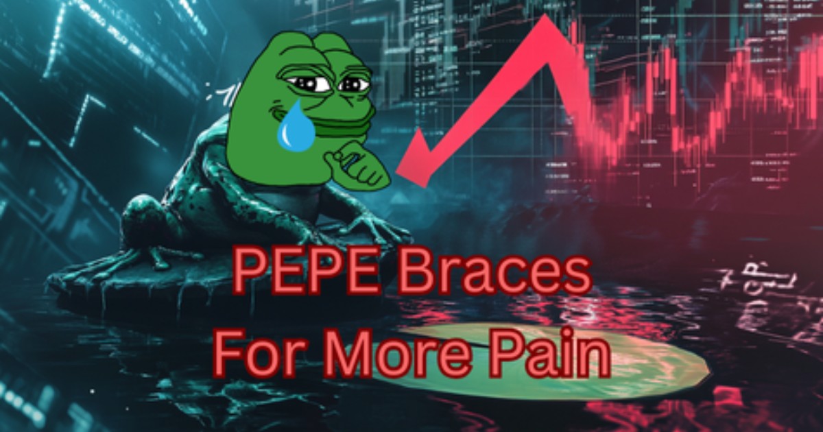 PEPE Is Down Bad With More Pain To Come