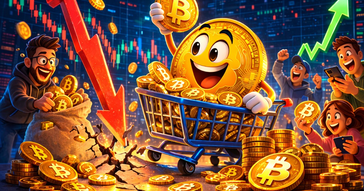 Traders Bought Nearly 600,000 BTC During Bitcoin’s Drop Below $70,000