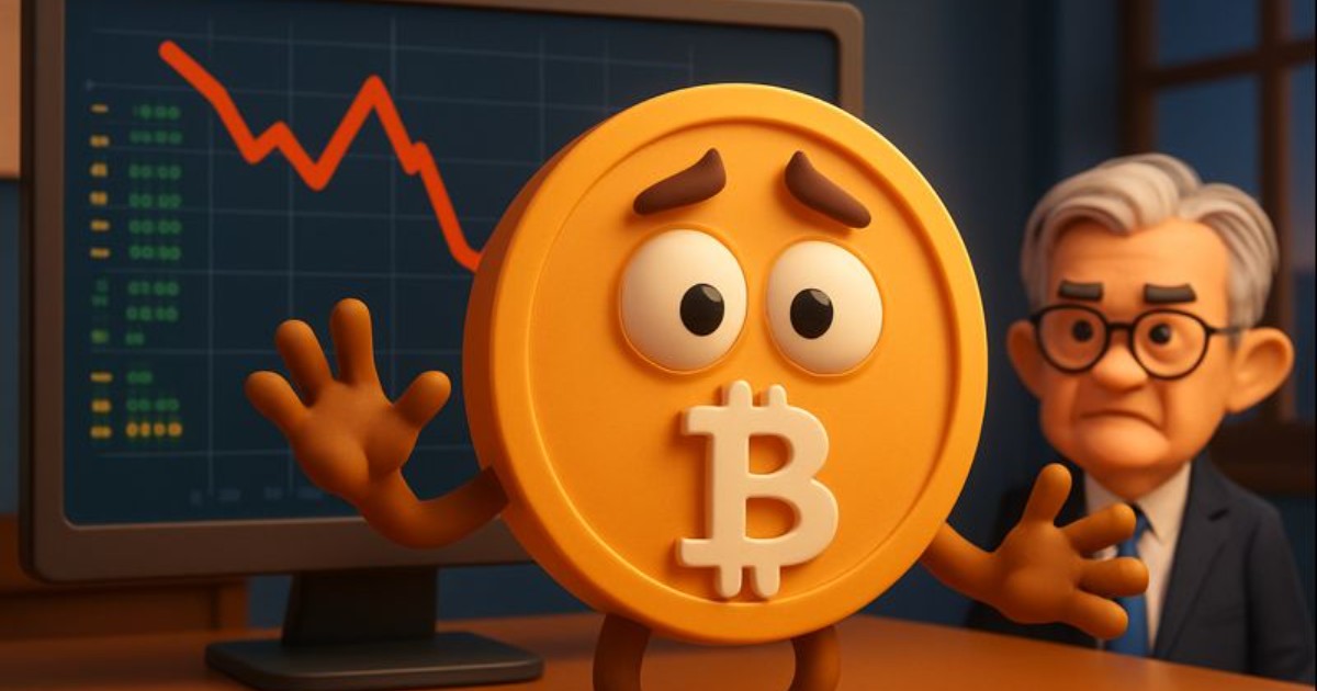 Bitcoin Swings Wildly as Powell Balances Labor Market Weakness and Inflation Pressures