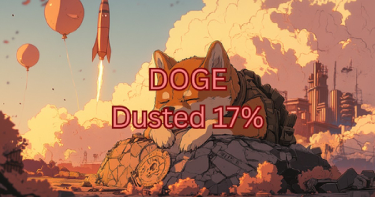 Dogecoin's Price Just Nosedived 17% To Nobody’s Excitement