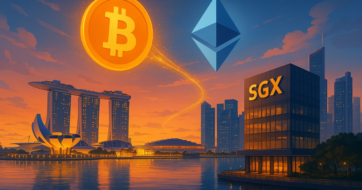 Singapore Exchange to Launch Bitcoin and Ether Perpetual Futures for Institutions