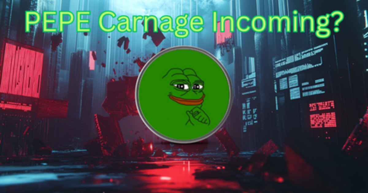 Could PEPE Crash Another 70% From Here?