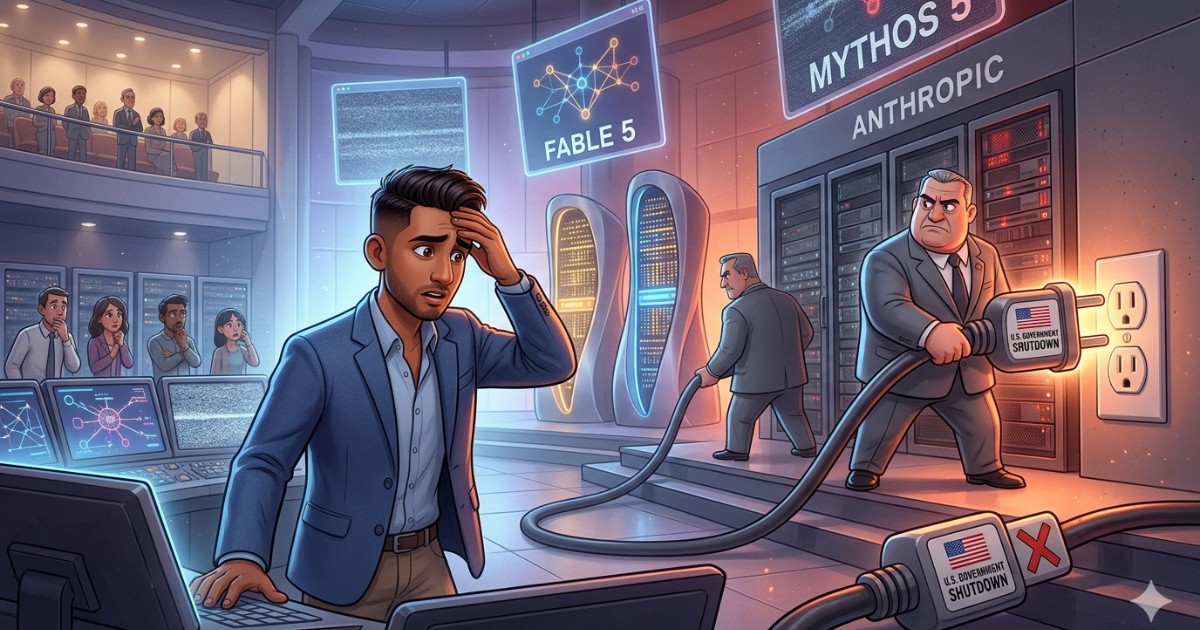 Anthropic's Pre-IPO Shares Fall as U.S. Government Shuts Down Its Most Powerful AI Model