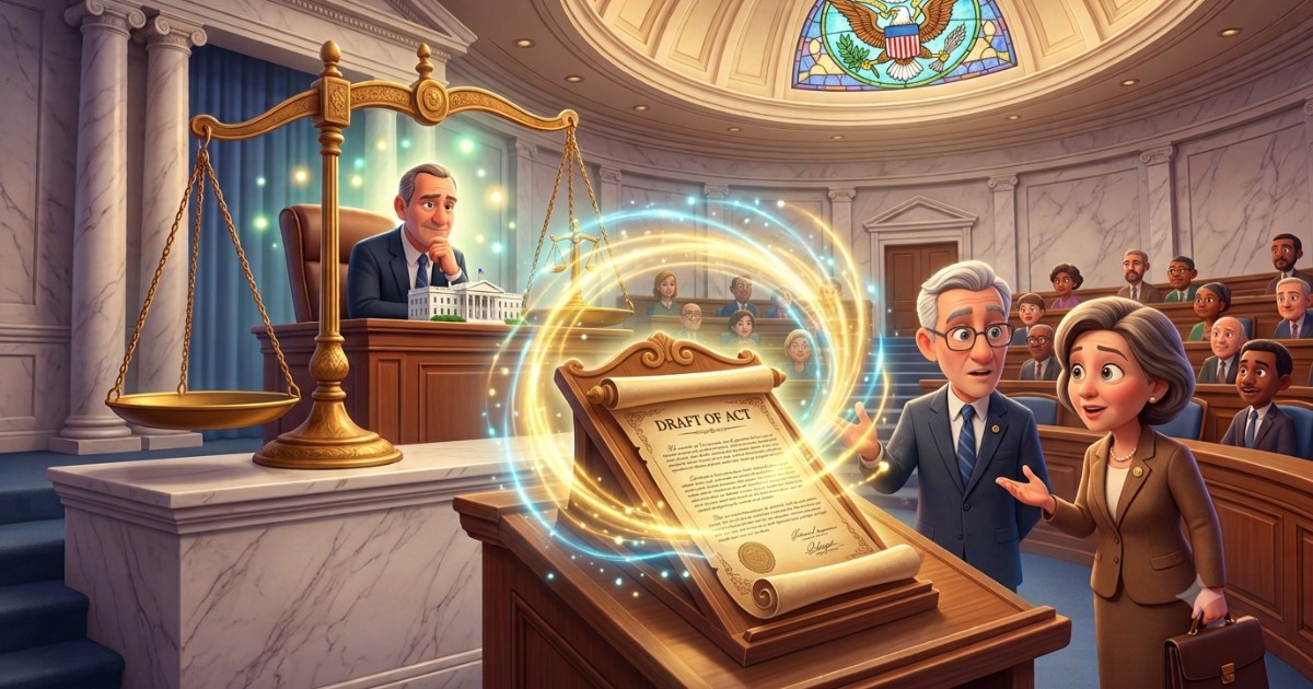 New Clarity Act Draft Circulates in Senate With Temporary Ethics Rule for the President