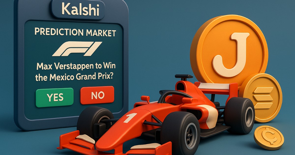 Jupiter DEX Launches Kalshi-Powered Prediction Market for F1 Mexico Grand Prix Winner