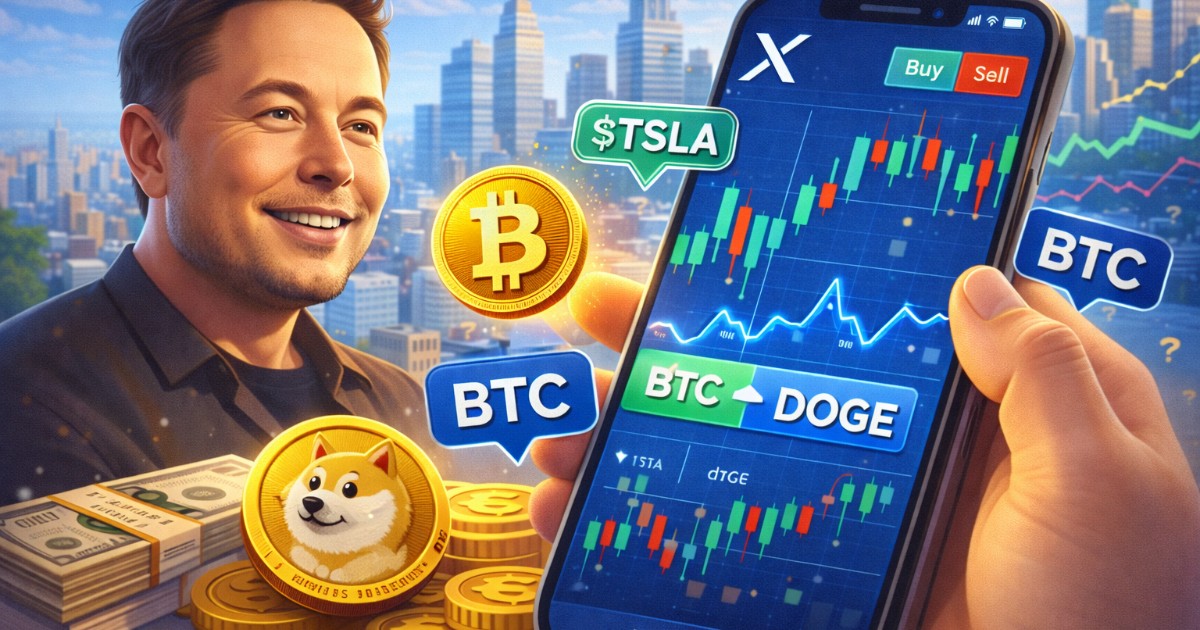 Elon Musk’s X to Launch Crypto and Stock Trading Within Weeks