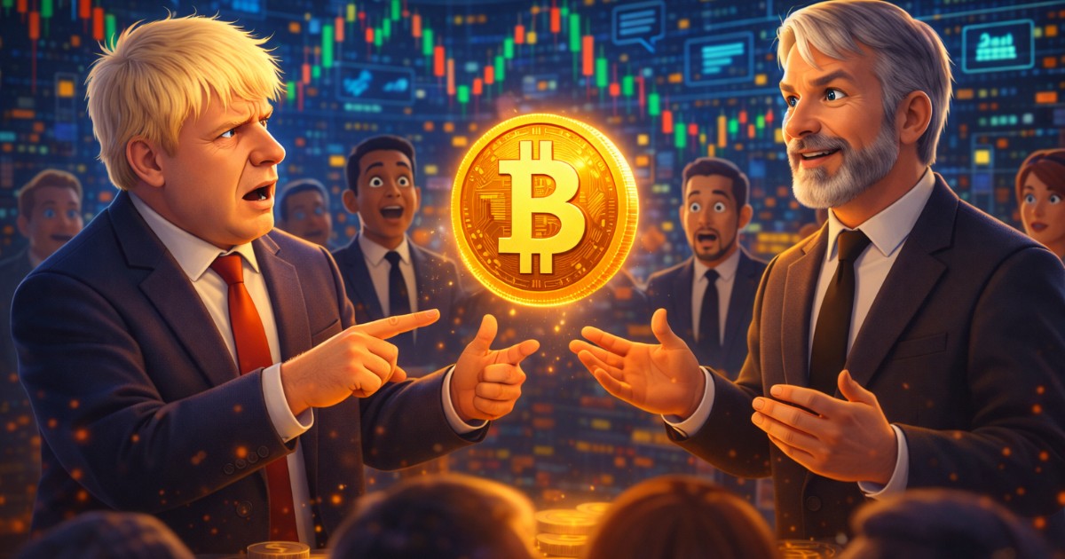 Boris Johnson Calls Bitcoin a “Ponzi,” Drawing Sharp Rebuttal From Michael Saylor