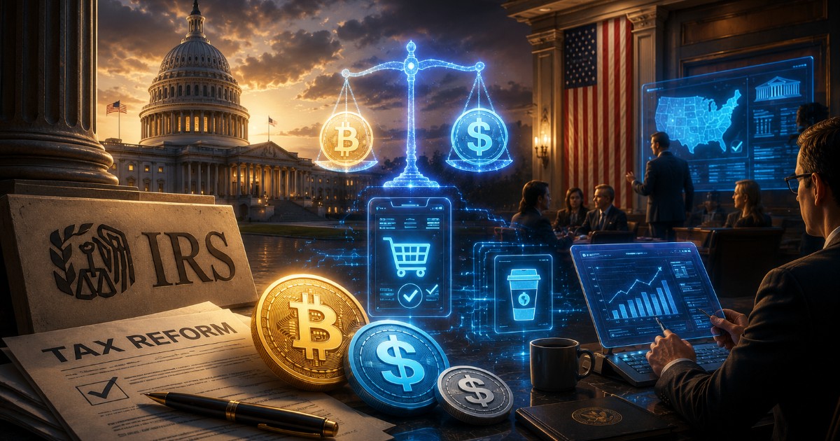 Latest Congressional Swing at Crypto Tax Reform Would Direct IRS to Review De Minimis Exemptions