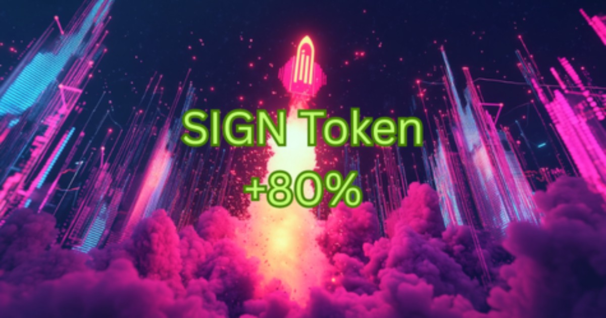SIGN Token Just Exploded 80% After Upbit Listing