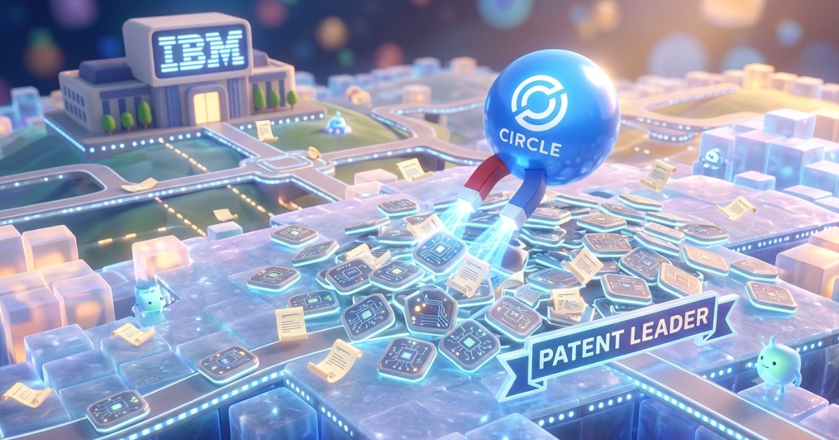Circle Buys Nearly 1,000 IBM Blockchain Patents and Becomes the Largest U.S. Patent Holder in the Sector