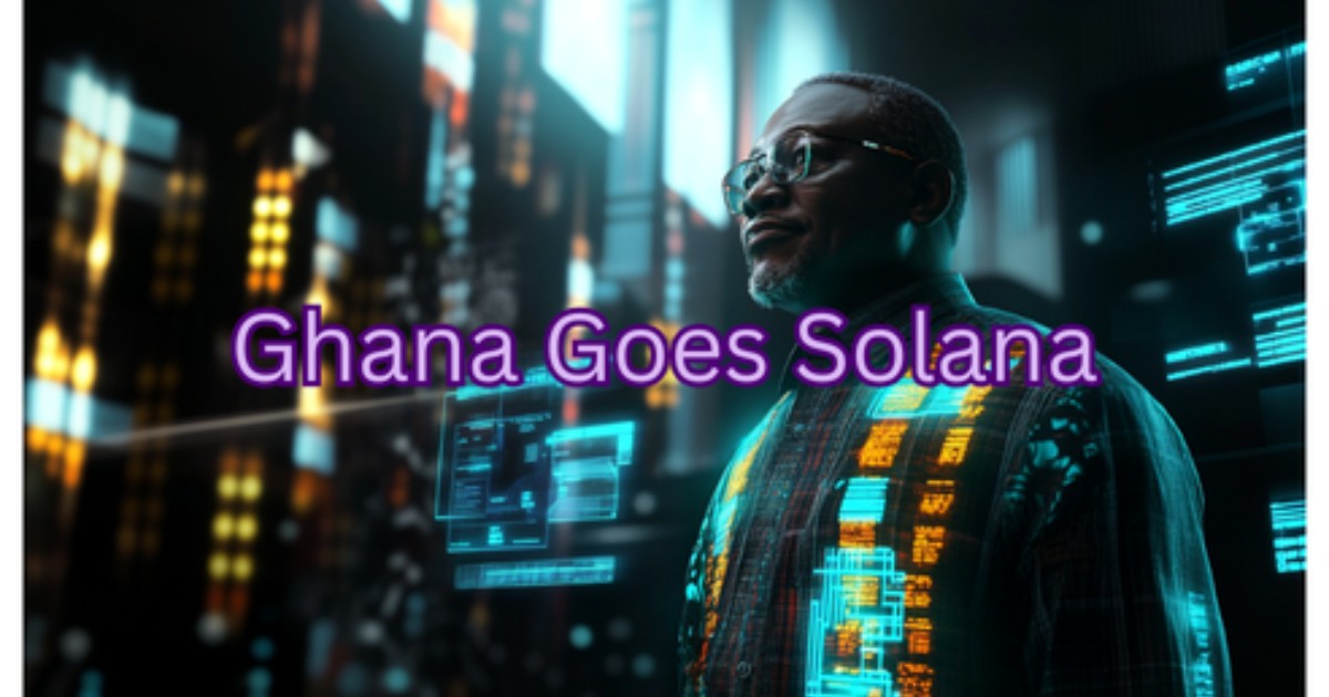 Ghana's President Just Went All-In On Solana