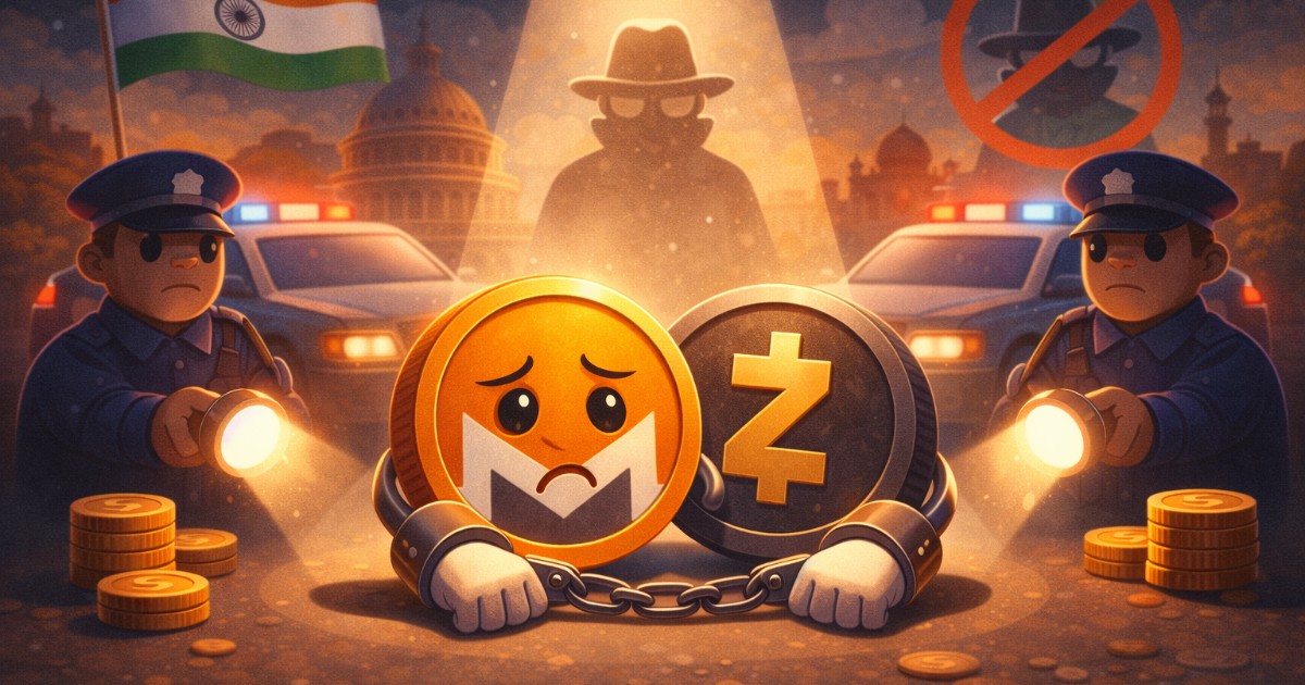 India Tightens Oversight on Privacy Coins as Authorities Flag Money Laundering Risks