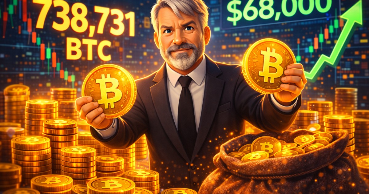Michael Saylor’s Strategy Buys $1.3 Billion in Bitcoin, Pushing Holdings Toward 740,000 BTC