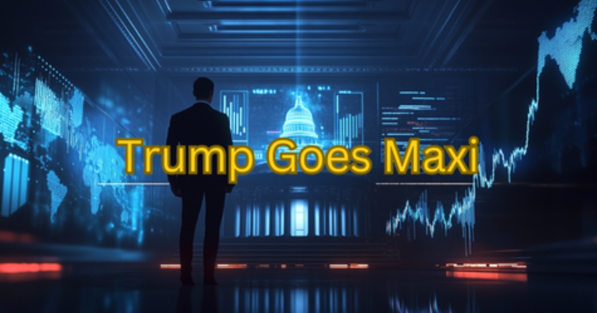 Trump Just Went Full Bitcoin Maxi and Wall Street Is Wetting Its Pants