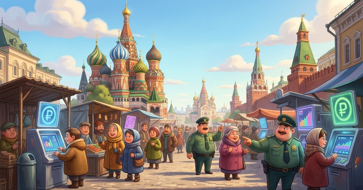 Russia Legalizes Regulated Crypto Trading Under New Law