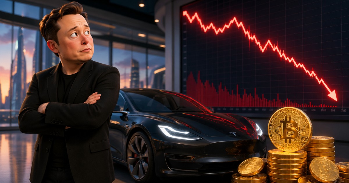 Tesla Reports Unchanged Bitcoin Holdings, Books $173 Million Digital Asset Loss