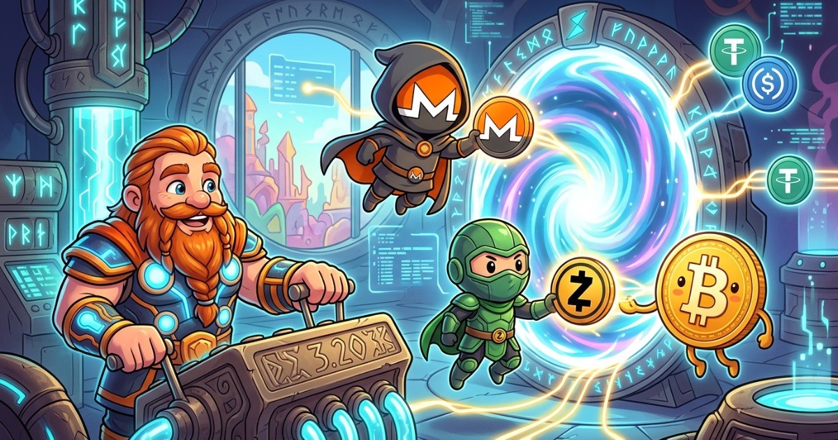 THORChain Upgrade Enables Native Monero and Zcash Swaps