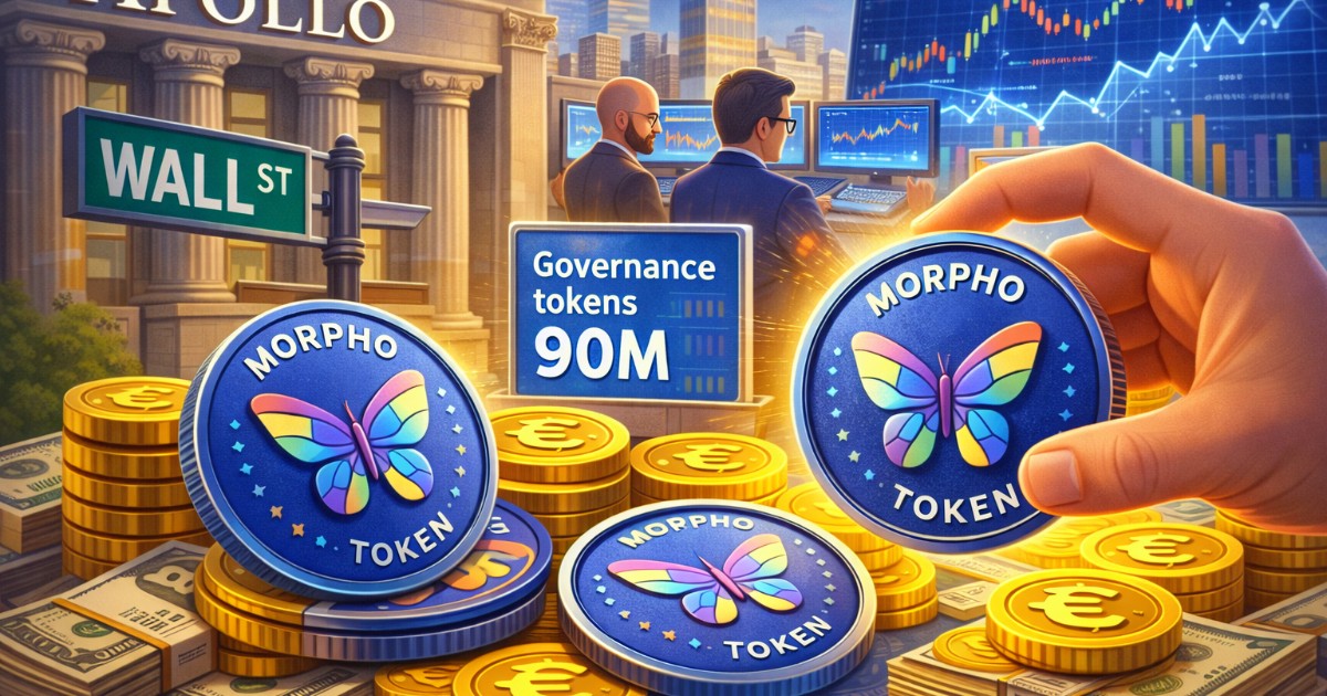 Apollo Expands Crypto Strategy With Potential 90 Million MORPHO Token Deal