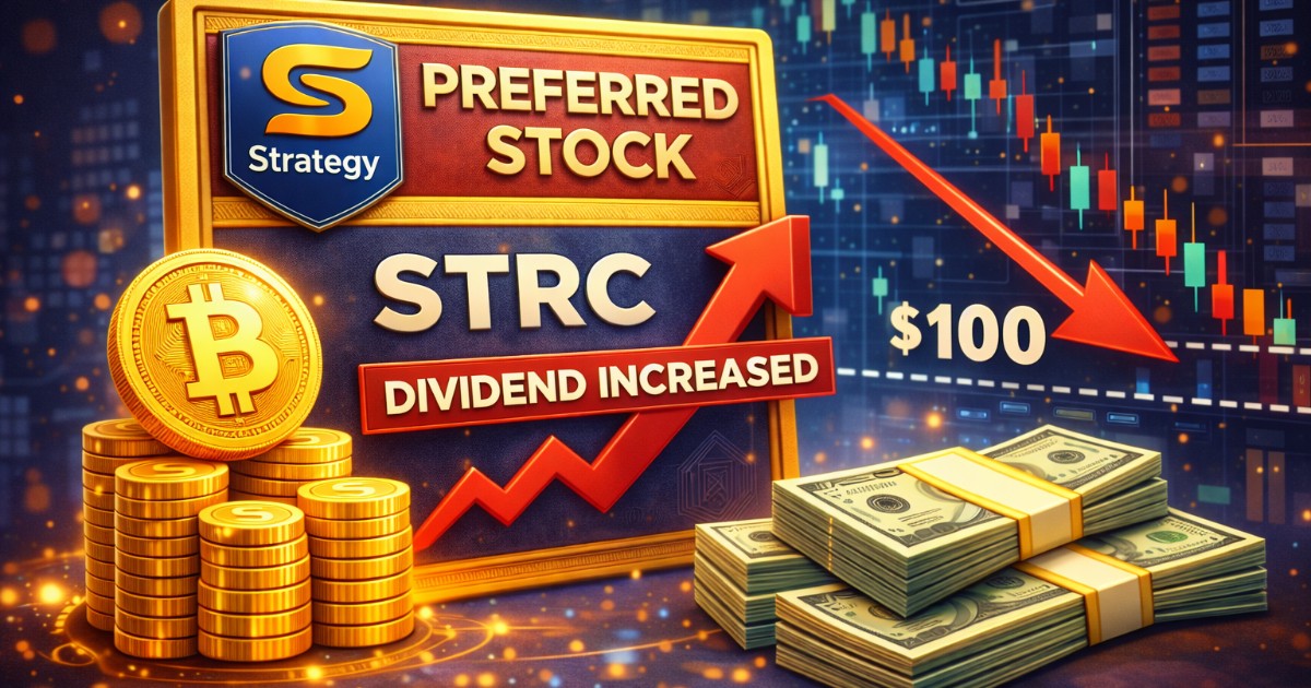 Strategy Raises STRC Dividend as Preferred Stock Trades Below Par