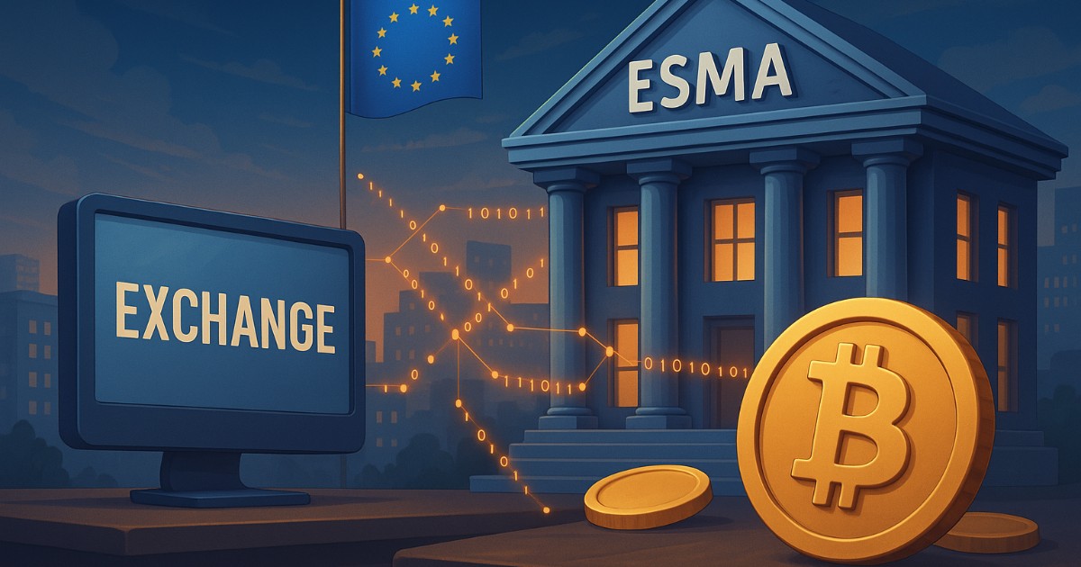 EU’s ESMA Moves to Expand Oversight of Crypto Firms and Exchanges