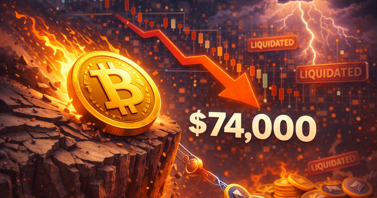 Bitcoin Falls Below Key Levels as Market Rout Deepens