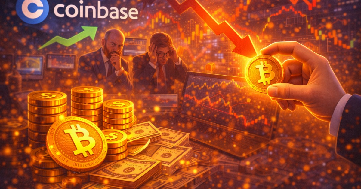 Coinbase Buys the Dip as Analysts Warn of Further Bitcoin Downside
