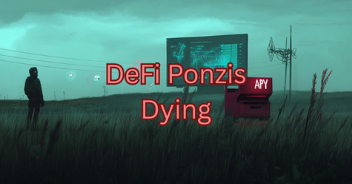 DeFi's "Print Tokens For Yield" Model Is Officially Dead