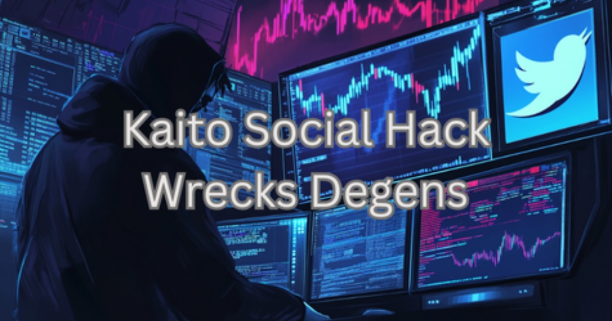Kaito AI Founder Got His Account Jacked While Hackers Ran a Textbook Short-and-Dump
