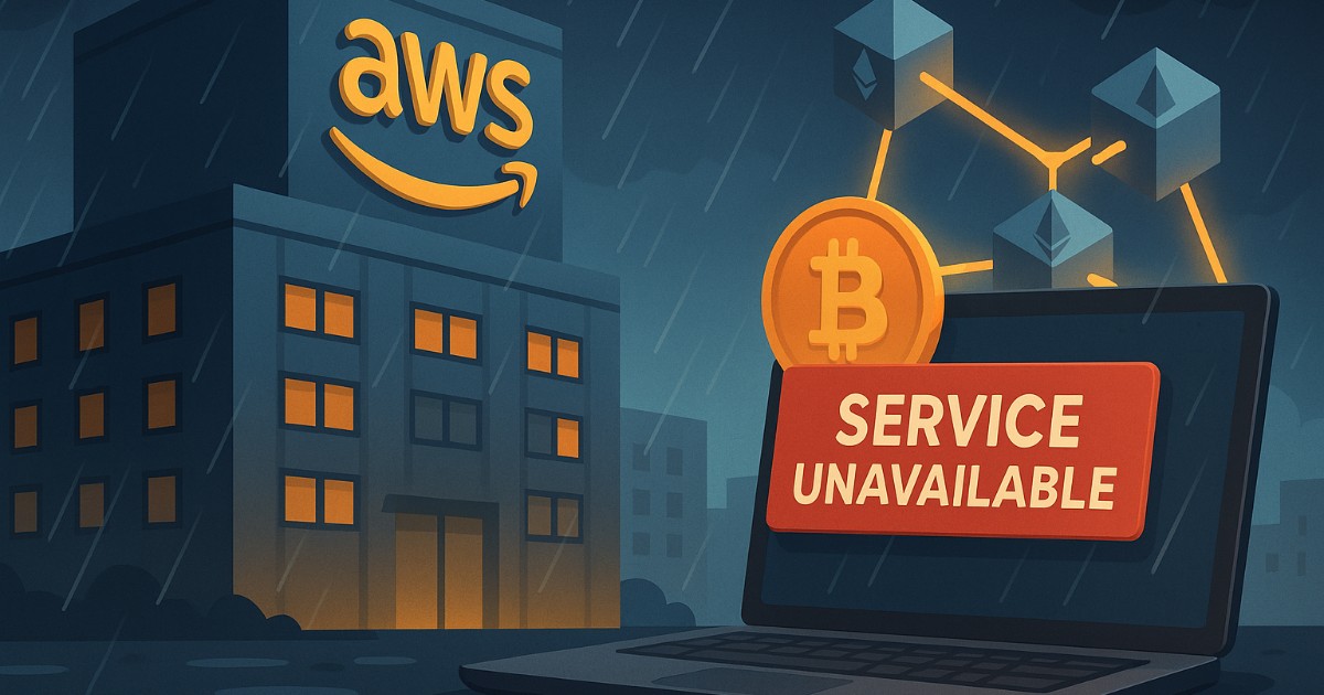 Crypto’s ‘Decentralized’ Illusion Shattered Again by Another AWS Meltdown