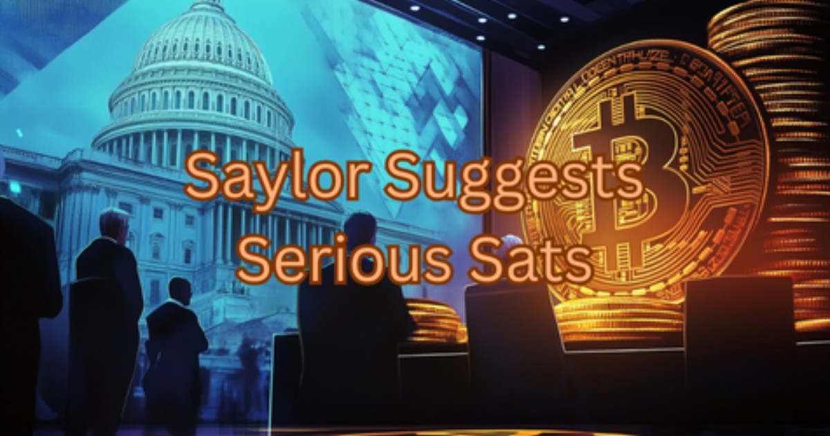 Saylor Wants The US To Buy 25% of All Bitcoin