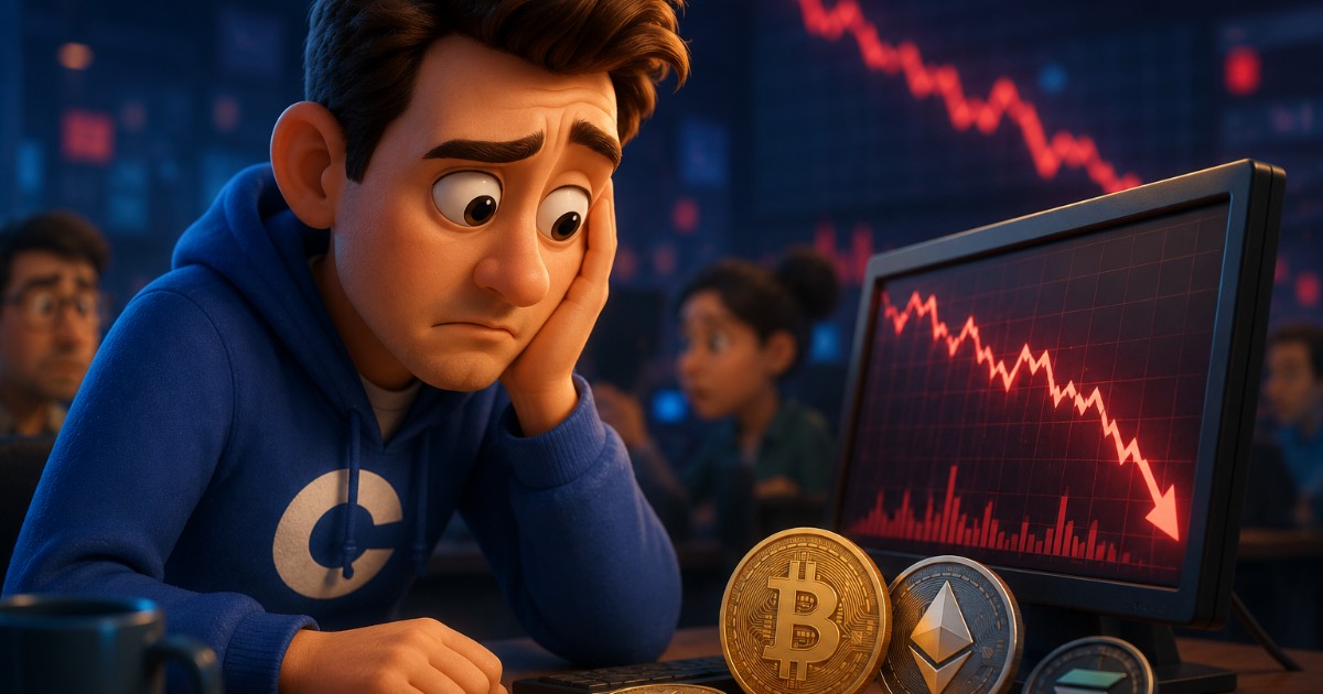 Coinbase Stock Declines 5% After Missing Q1 Estimates on Crypto Slowdown