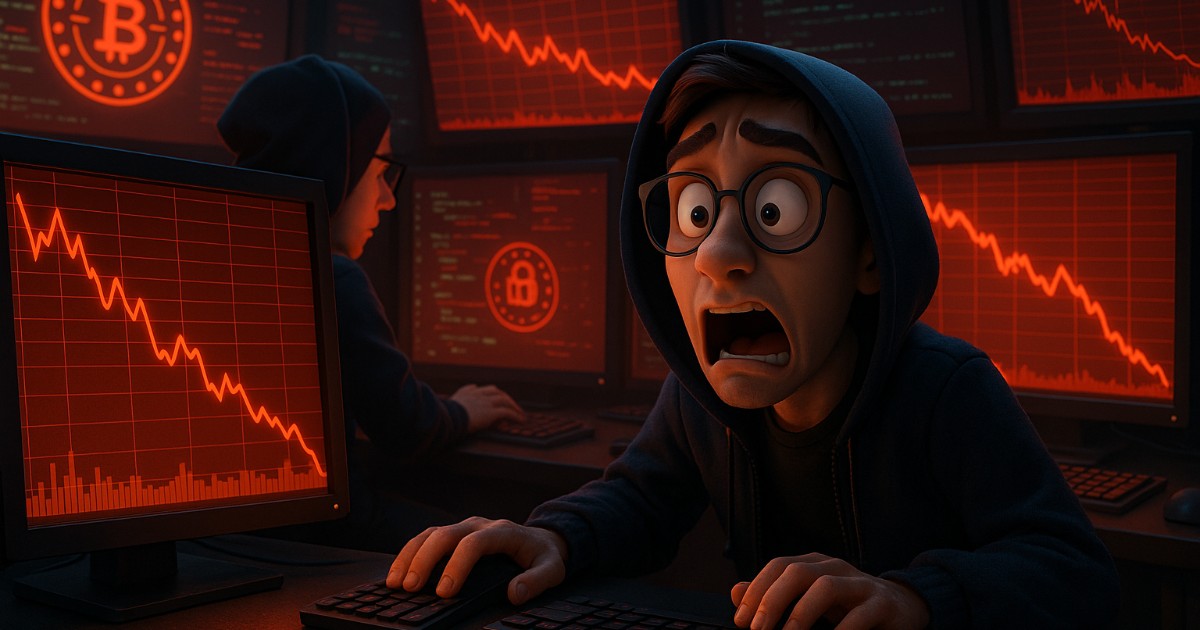 Great Hackers, Terrible Traders: How Exploiters Panic-Sold and Lost 13 Million Dollars During Market Chaos