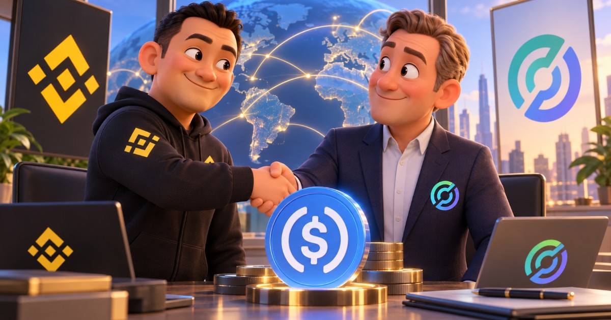 Binance Buys $100 Million Stake in Circle as USDC Partnership Expands