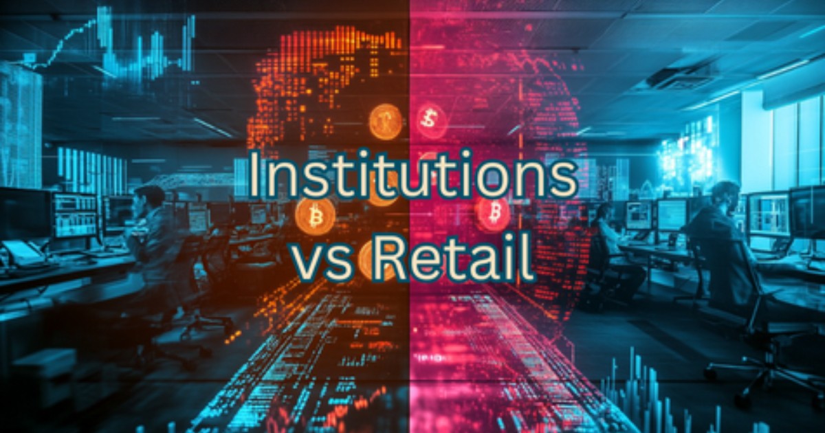 Institutions Are Gobbling Up Bitcoin While Retail Apes Into Alts