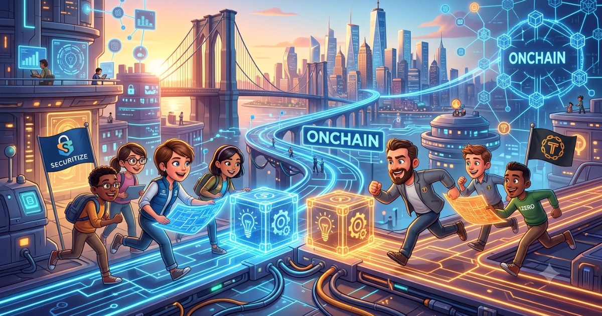Securitize and tZERO Clash Over Patents as Race to Bring Wall Street Onchain Heats Up