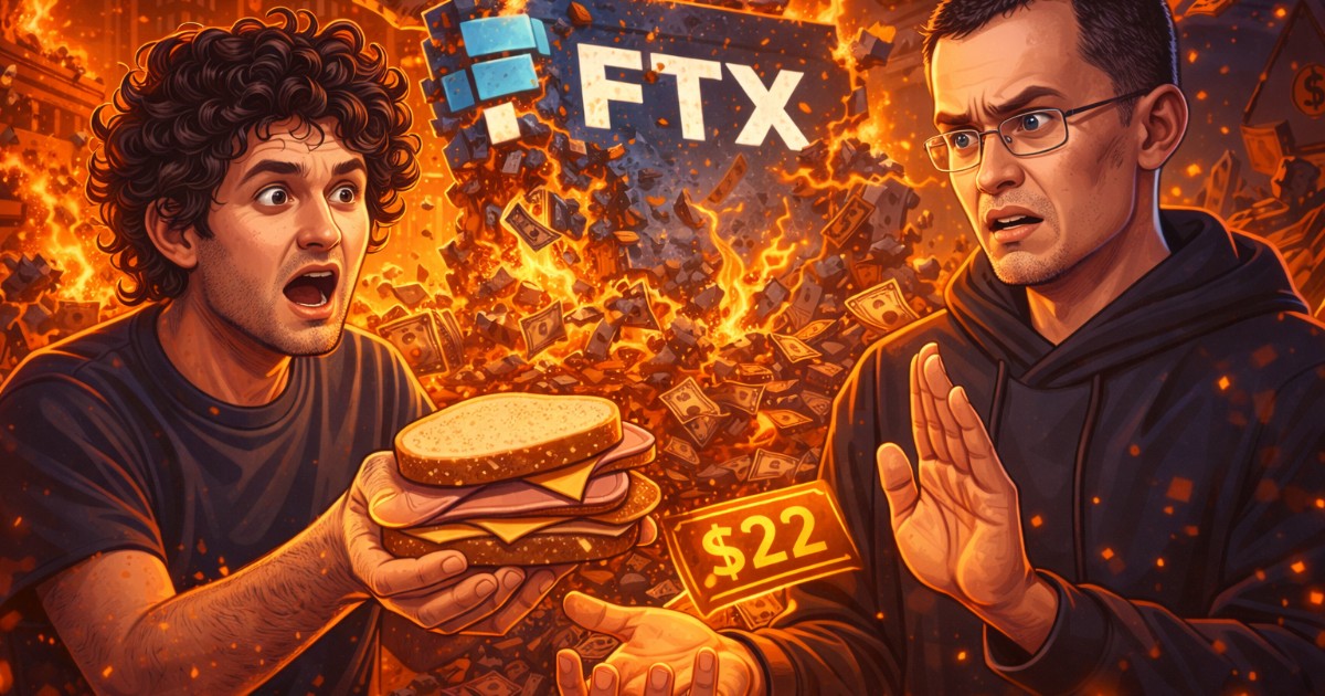 CZ Says SBF Asked for Billions ‘Like a Bologna Sandwich’ as FTX Unraveled