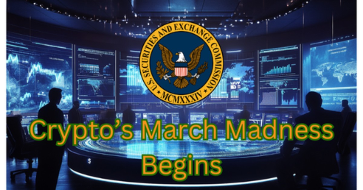 March Is About To Get Intense For Crypto, With The White House Leading The Charge