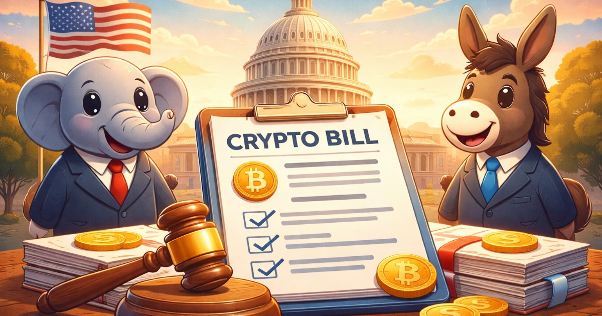 New U.S. Crypto Market Structure Bill Signals Progress but Risks a Partisan Divide