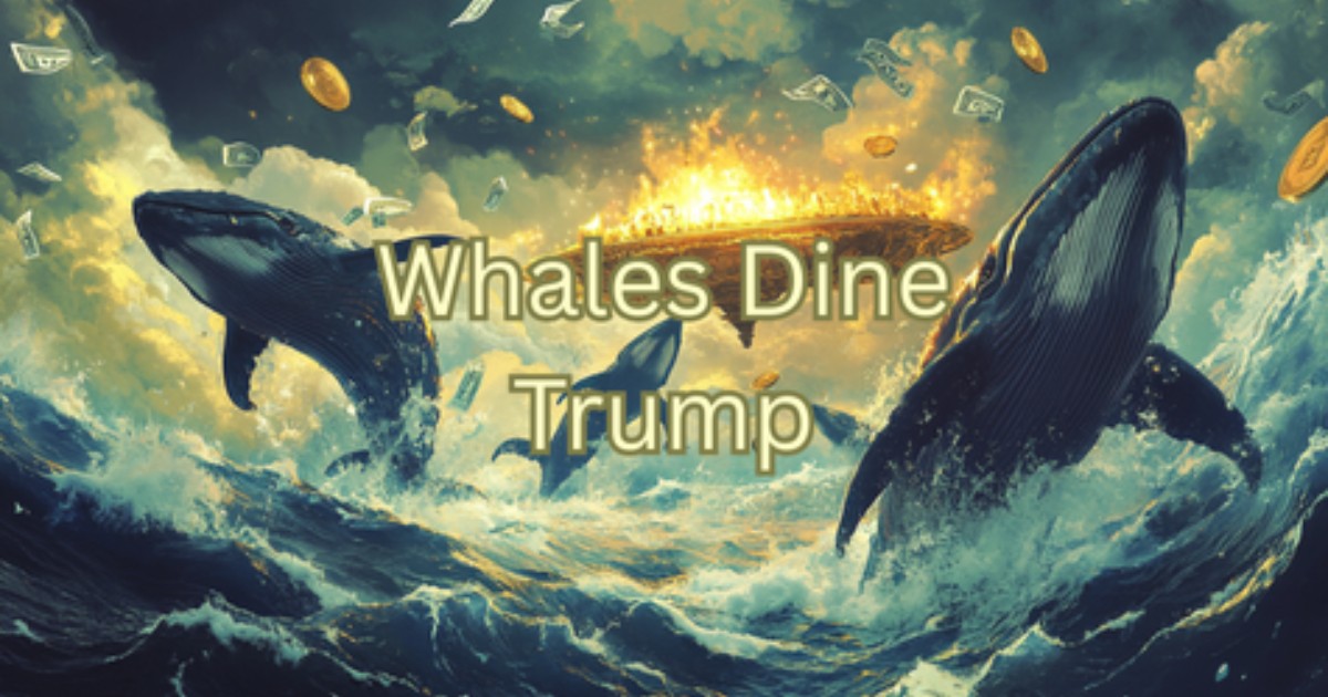 Crypto Whales Are Dropping Millions To Have Dinner With Trump