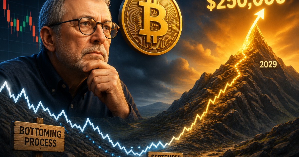 Veteran Trader Peter Brandt Sees Bitcoin Hitting $250,000, But Only After a Long Bottoming Phase