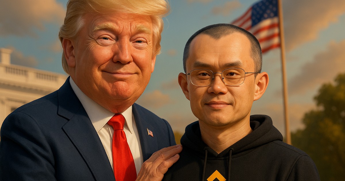 Binance Founder CZ Receives Presidential Pardon from U.S. President Donald Trump