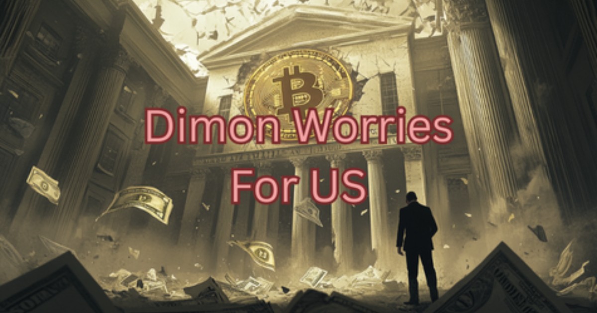 Jamie Dimon Just Admitted the U.S. Treasury Market Is Breaking