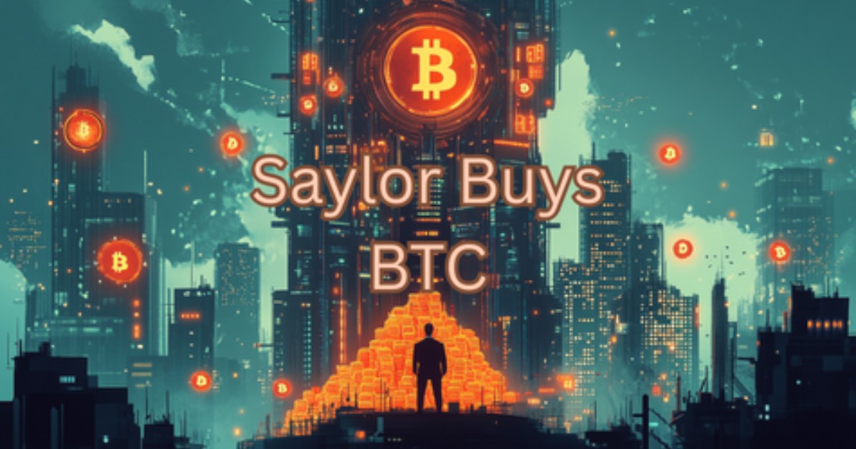Saylor Just Bought Another 6,556 Bitcoin