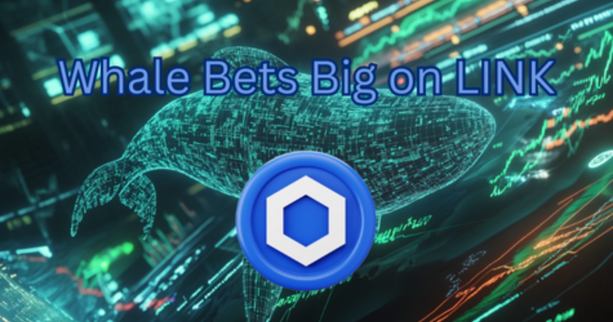 Notorious Degen Whale Just Bet $29M on LINK