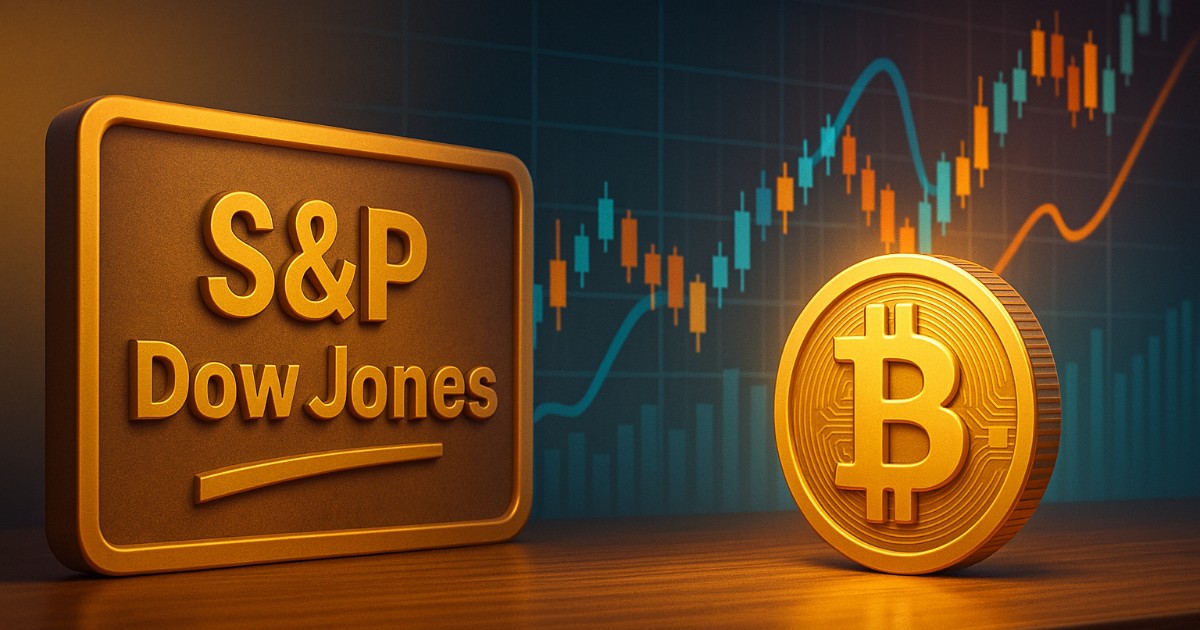 S and P Introduces Digital Markets 50 Index Blending Crypto and Stocks