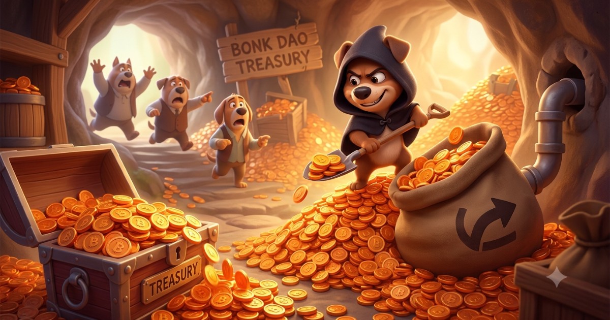 BONK Faces $20 Million Treasury Drain After Attacker Spends $4 Million to Pass Malicious Proposal