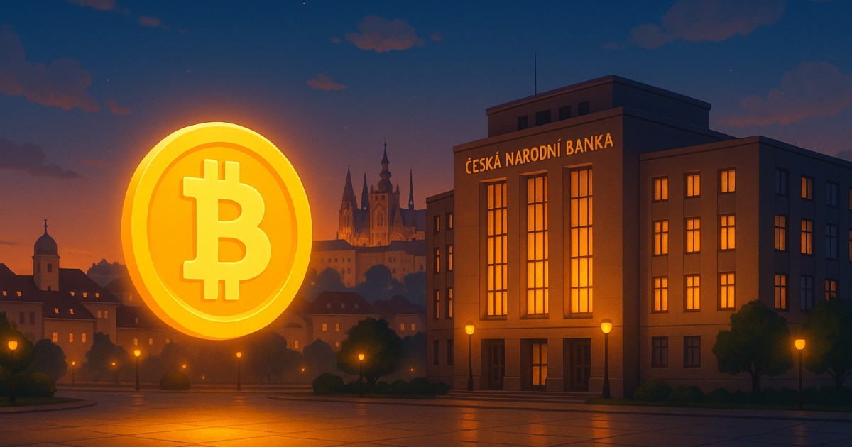 Czech Central Bank Becomes First Major Bank to Buy Bitcoin